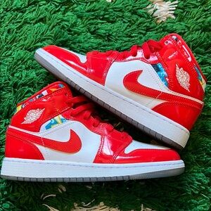 Jordan 1 mid Barcelona sweater